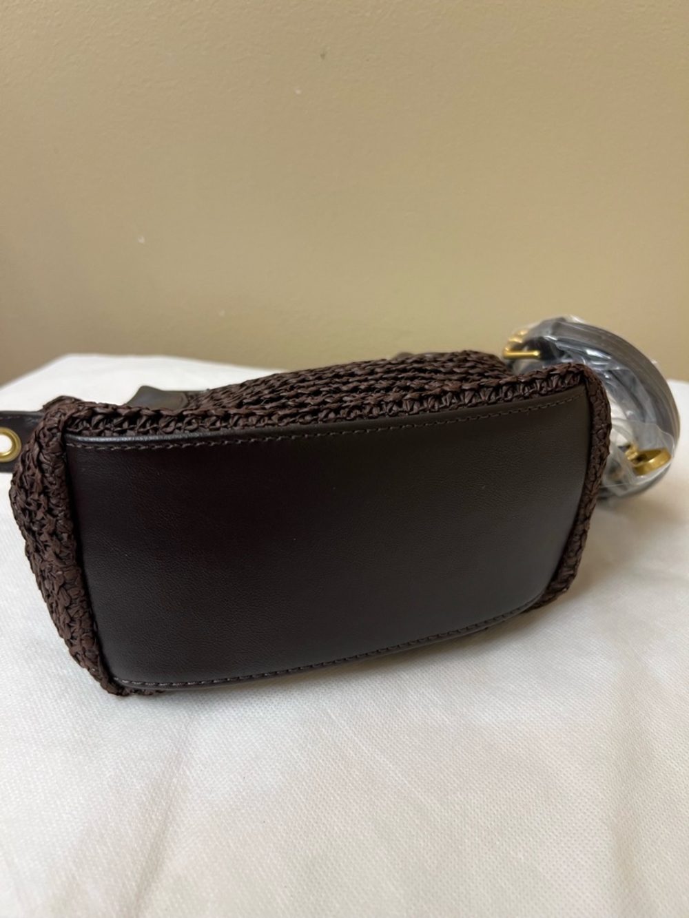 Expressions NYC Woven Mini crossbody / Tote NWT - Picture 6 of 7